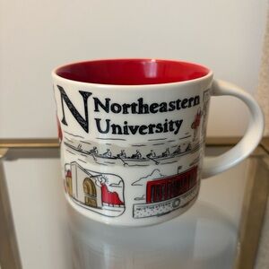 NEW Starbucks Northeastern University Been There Campus Collection 14 oz Mug Cup
